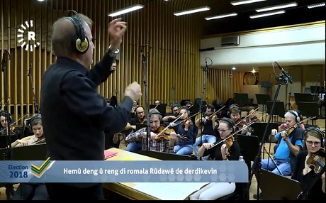 Dilşad Seîd taybet ji bo Rûdawê mûzîka hilbijartinan amade kir