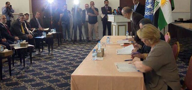 15 partiyên Kurdistanê peymaneke giring îmze kirin