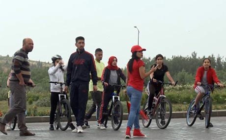 لە سلێمانی پێشبڕکێی پایسکلسواری بەڕێوەچوو