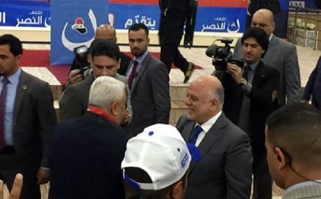 Nasr Coalition head Abadi campaigns in Kirkuk