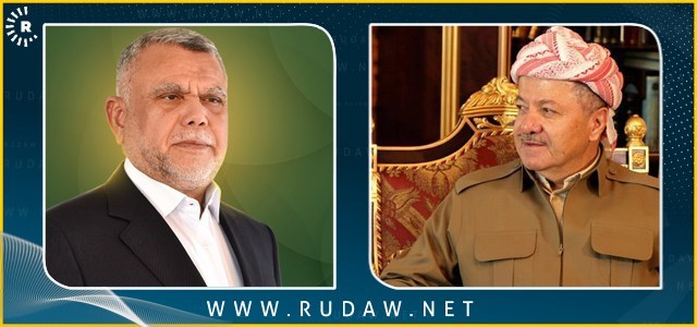 Mesud Barzani Hadi Amiri ile görüştü