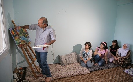 Sûretên penaberî Kurd zêdeyî 70 pêşangehên cîhanî hatin nimayîşkirin