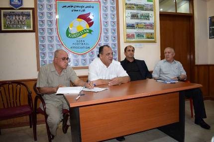 یەکێتی تۆپی پێی کوردستان کاتی یارییەکانی وەرزی داهاتووی دیاریکرد