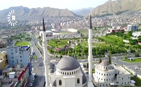Duhok’ta Sultan Ahmet Camisi’ne benzer camii