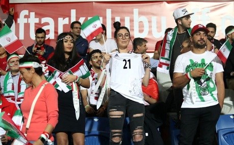 Maça İranlı kadınlar damga vurdu
