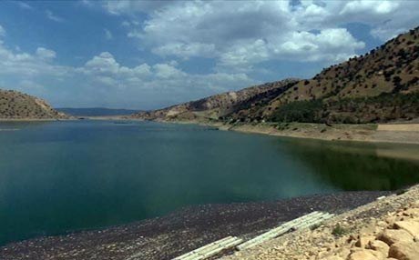 ئاستی ئاوی دەربەندیخان 13 مەتر دابەزیوە