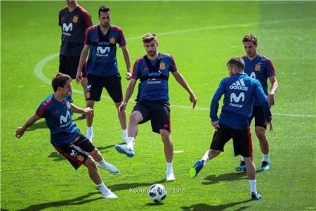 ئه‌ستێره‌ی ئیسپانیا بۆ رووبه‌ڕووبوونه‌وه‌ی پورتوگال ئاماده‌یه‌