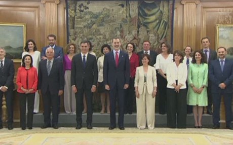 کابینەی نوێی حکومەتی ئیسپانیا 11 وەزیری ئافرەتی تێدایە