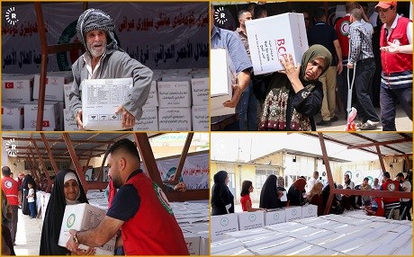 WÊNE – Li Hewlêrê alîkariya ji bo malbatên xizan