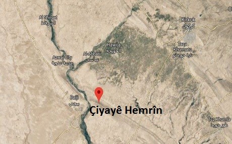 Firokeyên hevpeymaniyê pêgehên DAIŞê li Hemrîn bombebaran kirin