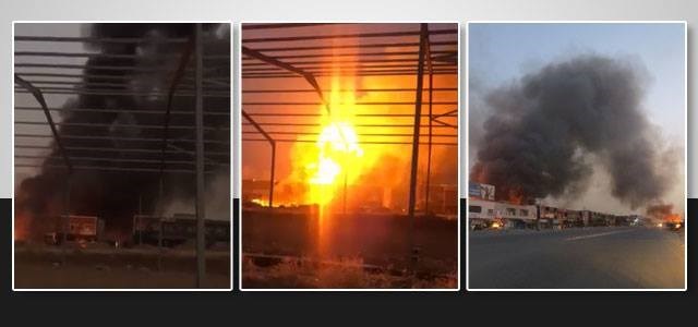 ERBİL - Silah ve mühimmat deposunda patlama