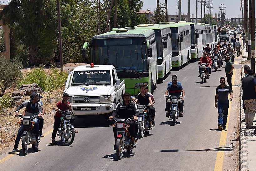 Awareyên Deraa vedigerin warê xwe