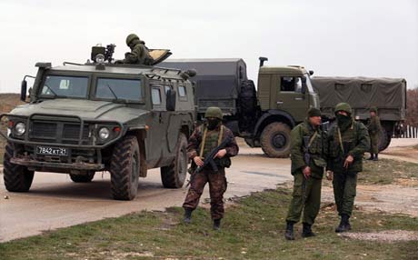 ئۆکراینا.. سوپای رووسیا بە تەواوی دەستیبەسەر کریمیادا گرت