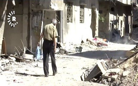 Ji ber şerê heft salan kampa Yermûkê wêran bûye