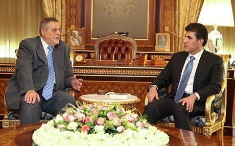 Başbakan Barzani BM Temsilcisi ile bir araya geldi