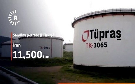Tirkiyê rêjeya petrola xav a ji Îranê distîne kêm kir