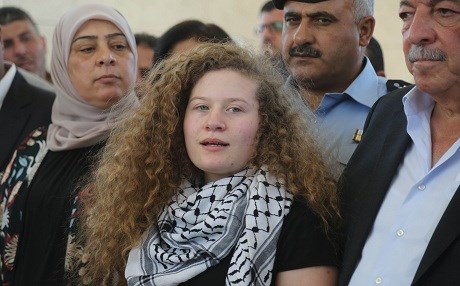 Îsraîlê keçika Filistînî Temîmî azad kir