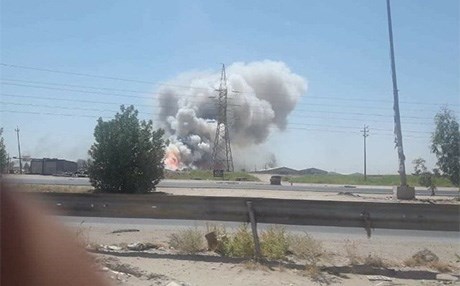 Mühimmat deposunda patlama