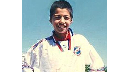 لویس سوارێز به‌ مناڵى