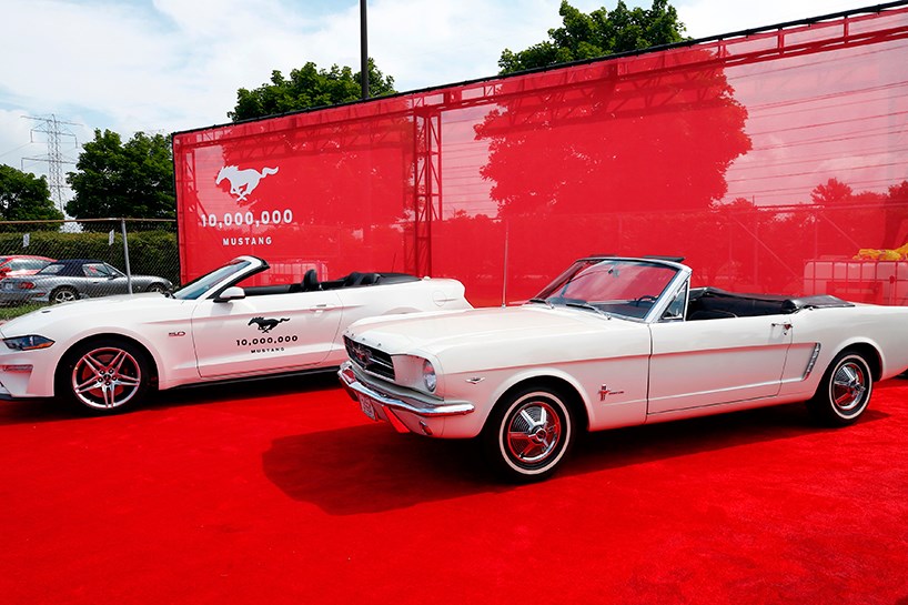 Ahenga kompaniya Ford ji bo otomobîlên Mustang