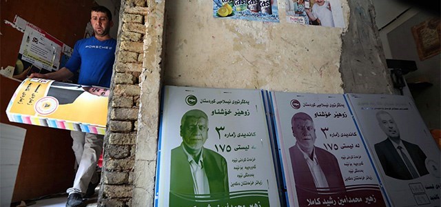 Dema propagandaya hilbijartinên Parlamentoya Kurdistanê diyar bû