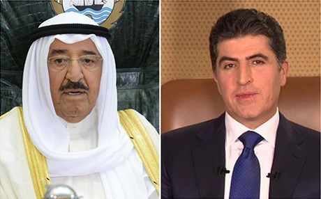 Nêçîrvan Barzanî peyama sersaxiyê arasteyî Mîrê Kuweytê kir