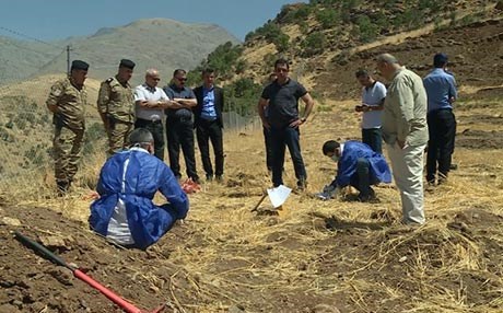 HEWLÊR - Li sînorê Hacî Omeran gora leşkerekî hat dîtin