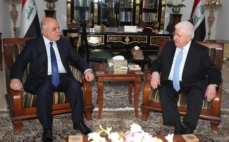 Masum ile Abadi yeni hükümeti görüştü