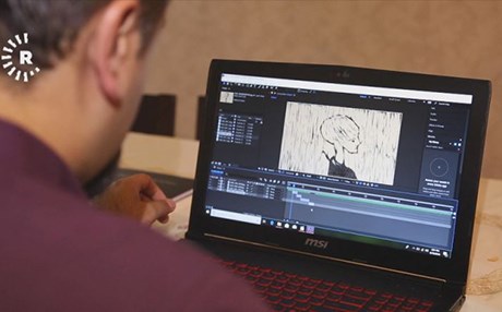 گەنجێکی کورد ماستەر لەبواری ئەنیمەیشن بەدەستدەهێنێت