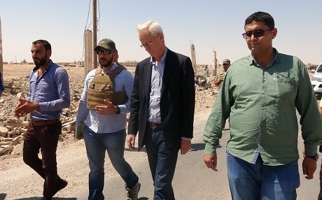 Şêwirmendê hêzên hevpeymaniyê: Em dê li Sûriyê bimînin heya Îran vekişe