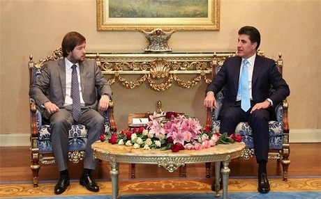 PM Barzani ready for more cooperation with Russia and Gazprom