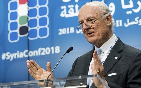 UN Syria envoy floats idea of evacuating Idlib civilians