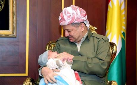 Barzanî pêşwazî li malbata Kawa Germiyanî kir