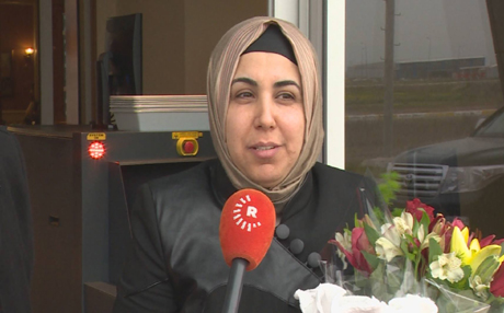 Hunermend Şehrîbana Kurdî li Hewlêrê ye