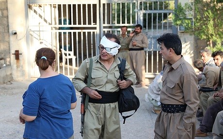 FOTO - Saldırının ardından KDP-İ peşmergeleri