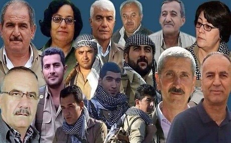 Li Bakurê Kurdistanê ji bo qurbaniyên Rojhilatê Kurdistanê tazî