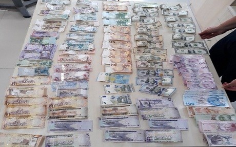 Döviz burosu gibi dilenci