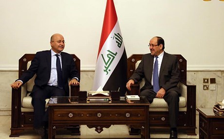 Nûrî Malikî û Berhem Salih li hev civiyan