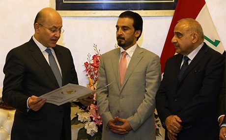 Berhem Salih erka avakirina hikûmeta nû ya Iraqê da Adil Ebdulmehdî