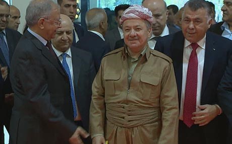 Bi amadebûna Barzanî 13mîn pêşangeha pirtûkan a Hewlêrê hate vekirin