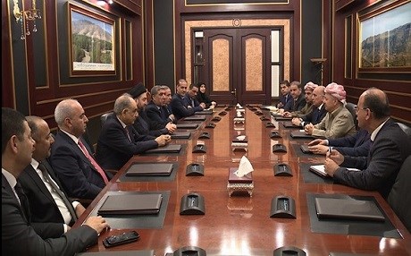 Başkan Barzani Ammar el Hekim’i kabul etti