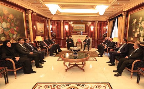 Başbakan Barzani ile Ammar el Hekim bir araya geldi