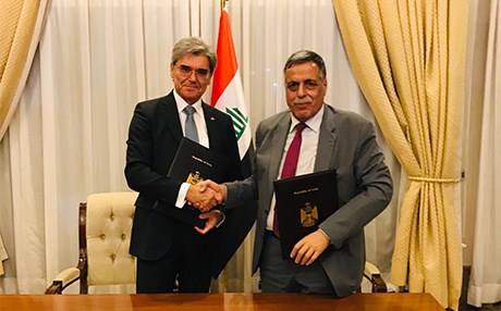 کارەبای عێراق گرێبەست لەگەڵ دوو کۆمپانیای ئەمریکی و ئەڵمانی واژۆدەکات