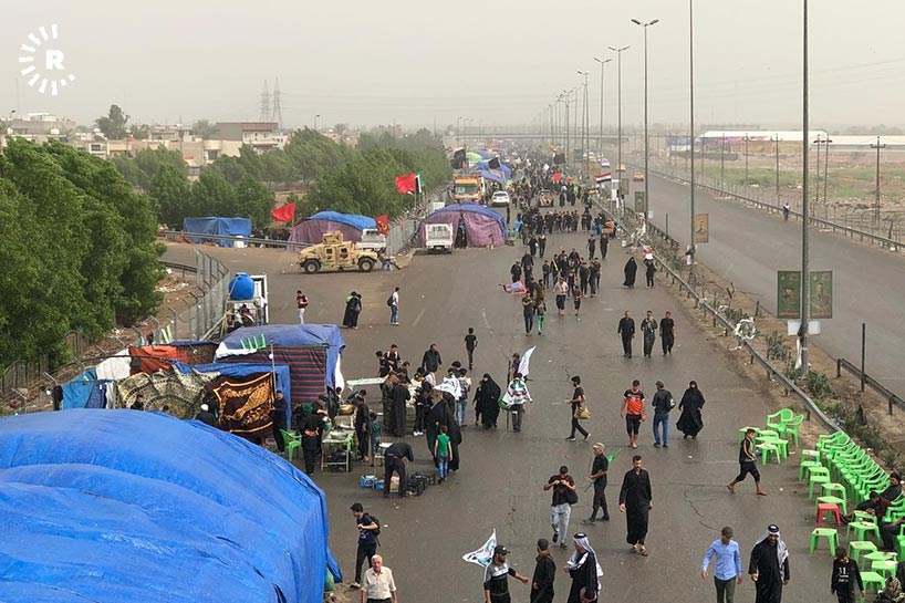 رێکردن بەرەو کەربەلا بۆ بەشداریکردن لە چلـەی ماتەمینی ئیمام حوسێن