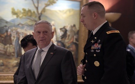 Russia no substitute for US in Middle East: Mattis