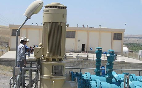 بەهۆی قوڕ و لیتەوە چوار پرۆژەی ئاو لە هەولێر وەستان