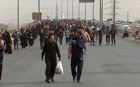 چلەی ماتەمینی ئیمام حوسێن بازاڕەکانی بەغدای چۆڵکردووە