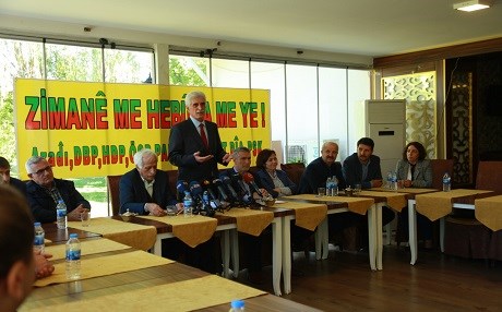 9 Kürt partisinden Kürt dili çağrısı