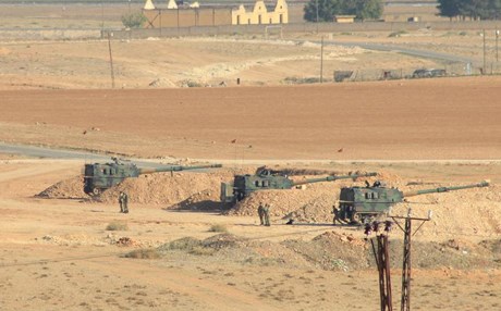 TSK’dan Kobani’ye obüs atışları
