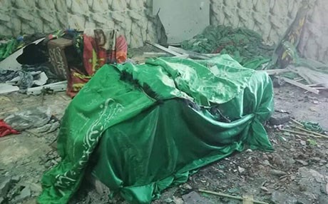 Li Xaneqînê tirbeya Bawe Mehmûd hat teqandin